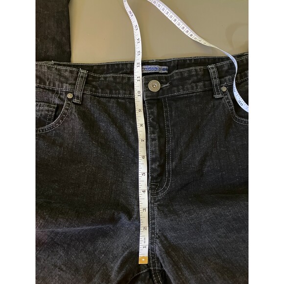 Bandalino Mandie straight leg black jeans - Picture 7 of 10